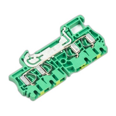 WEIDMULLER ZPE 2.5/4AN, ZPE2.5/4AN, PE terminal, Tension-clamp connection, 2....