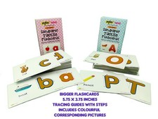 Sandpaper Alphabets Letters Numerals Flashcards Tactile - Early Learning Aid ...