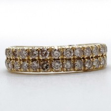 NO TARIFF Jewelry Ring Natural Diamond 1ct Gold 2338286