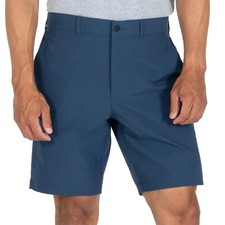 Gerry Men's Size 34 Elastic Waist Performance Trail Shorts Blue d1834