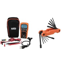 Klein Tools ET270 Auto-Ranging Digital Multi-Tester, AC/DC, Resistance  Gray