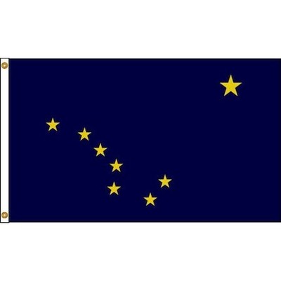 Annin Flagmakers 140170 Alaska Flag,4X6 Ft,Nylon