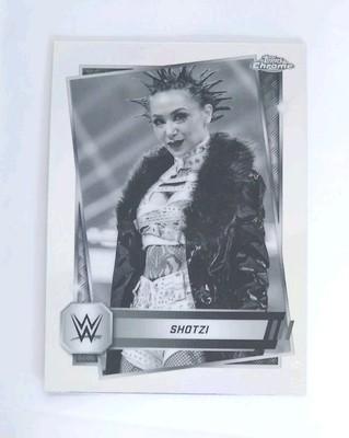 2025 Topps Chrome WWE - Shotzi - SEPIA REFRACTOR