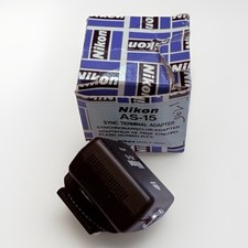 Nikon AS-15 Sync Terminal Adapter Hot Shoe Compatible Pre Owned