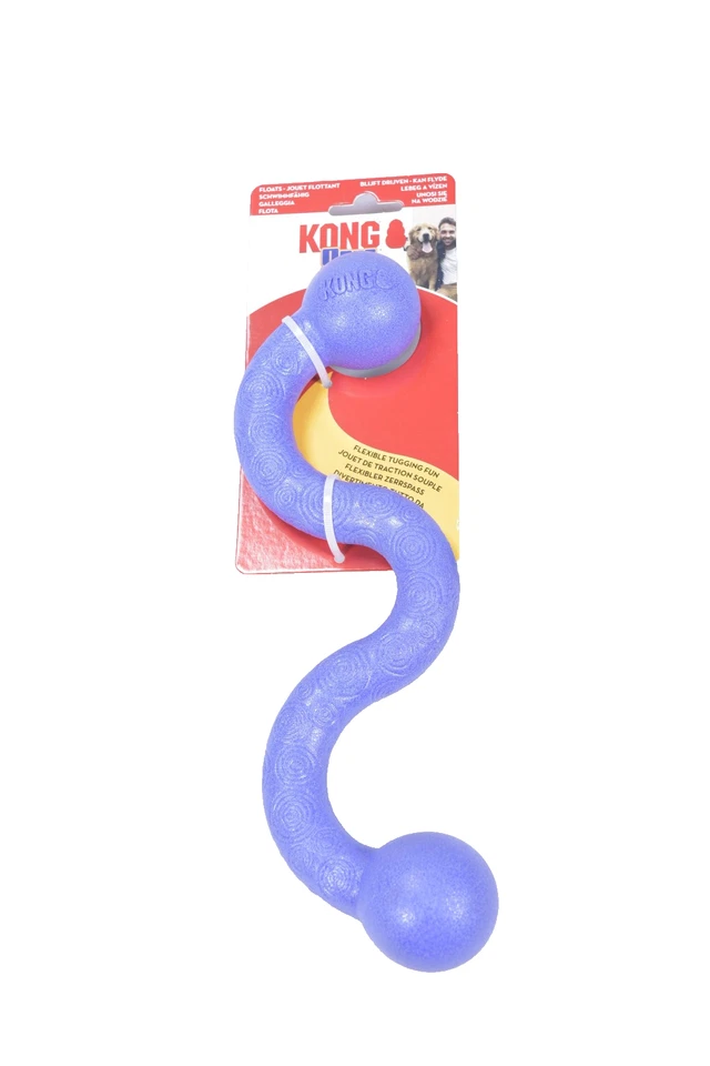 KONG Ogee Stick 30cm Wurf-Hundespielzeug Spielzeug Hund Wurfspielzeug Schwimmt - Bild 1 von 3
