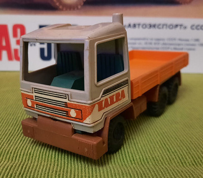 RARE Vintage Plastic Truck TATRA Soviet Era East Germany GDR Toy GRIP 1980's
