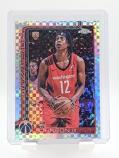 TRE JOHNSON III 2025-26 TOPPS CHROME ROOKIE X-FRACTOR #256 WIZARDS Q5677