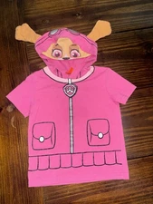 PAW Patrol Skye Hooded Cosplay T-shirt Size 4T Nickelodeon