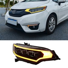LED Scheinwerfer  Für Honda Fit Jazz GK5 2013-2020 Montage Projektor Hi/L Beam