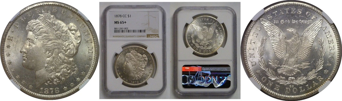 1878 Year Grade MS 65 Morgan Dollars (1878-1921) for sale | eBay