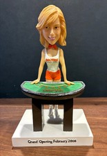 Hooters Blackjack Dealer Bobble Head Grand Opening Las Vegas 2006, #1755 of 3500