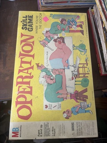Vintage Milton Bradley Operation Skill Game