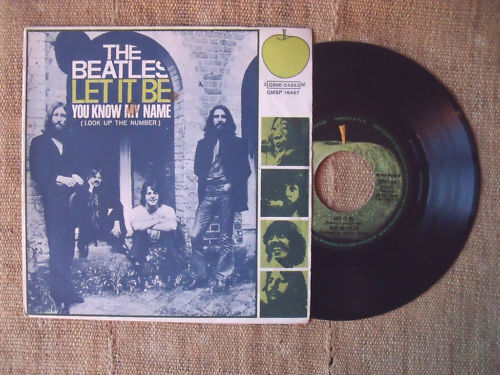the Beatles - Let it be / You know my name - Imagen 1 de 1