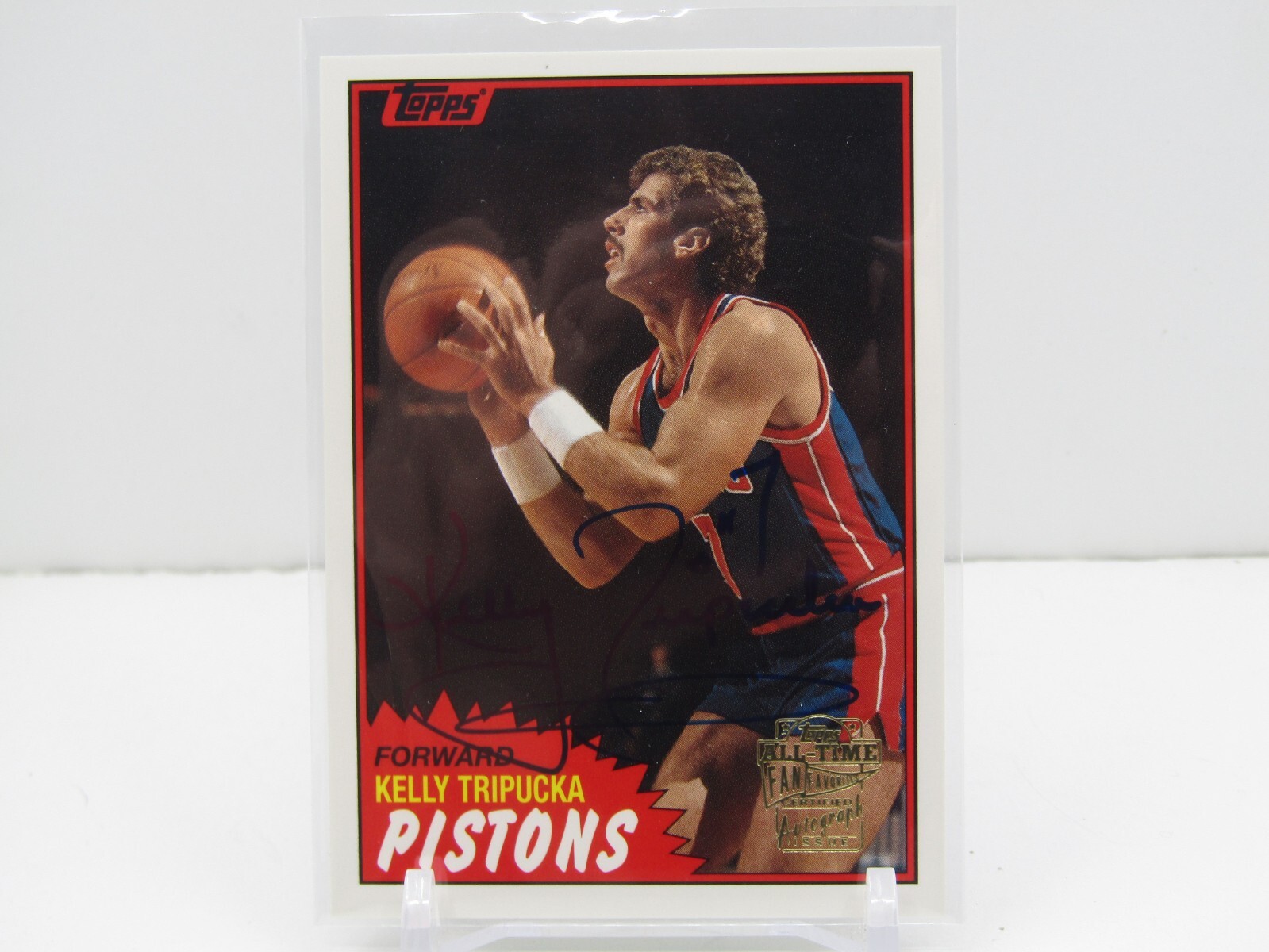 KELLY TRIPUCKA 2005 TOPPS ALL TIME FAN FAVORITES AUTOGRAPH AUTO