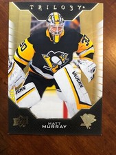 19-20 UD Trilogy Hockey 23 Matt Murray