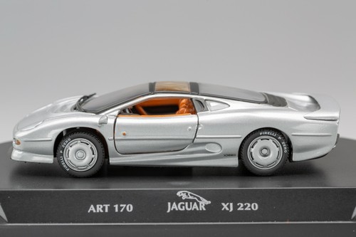 Jaguar XJ 220 Street Car 1992 Grey met. DETAIL CARS 1:43 - Imagen 9 de 13
