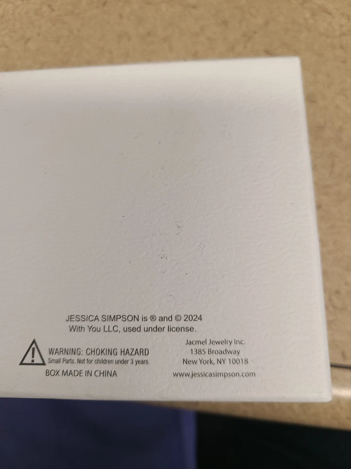 Collar corazón en capas Jessica Simpson tono dorado Foto 4 de 4