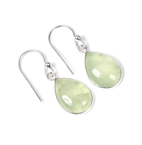 925 Solid Sterling Silver Green Onyx,Garnet Multi Stone Hook Earring Ji760 - Picture 37 of 81