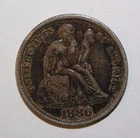 1886 Seated Liberty Dime R13