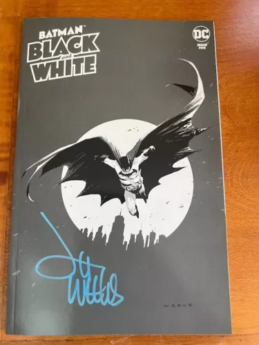 SIGNED Batman Black and White #0- 6 complete set DC 2020 COMIC BOOKs