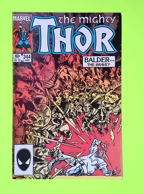 Thor #344 Vol. 1 1984 Marvel Comics 1st App Mid Grade Comic Book A79-145