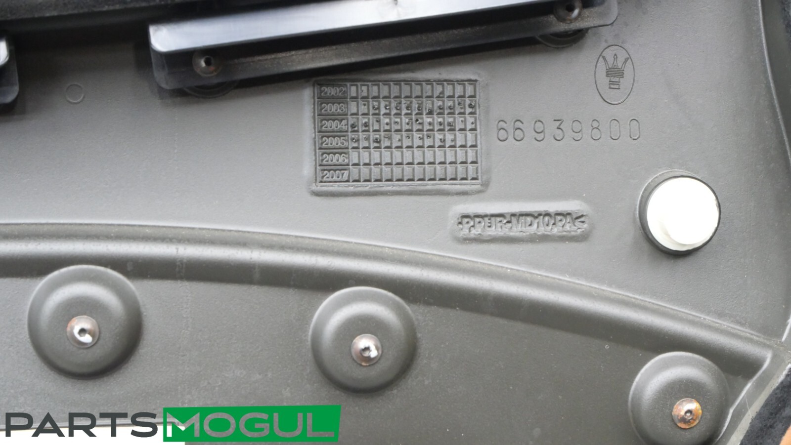 2003-2011 Maserati Quattroporte S Door Panel Cover Rear Left Driver LH OEM