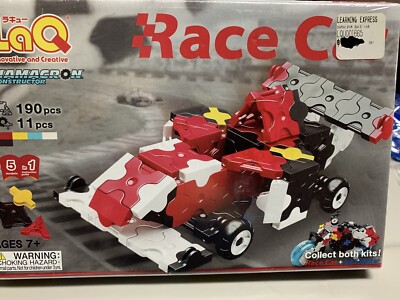 E21 LaQ Hamacron Constructor 1 Race Car Building Set 190 Pc LaQ001665 NEW NIB