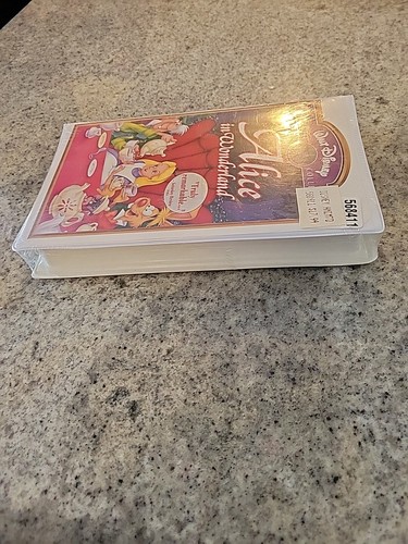 Alice in Wonderland VHS 1998 Disney Masterpiece Collection New Factory Sealed - Picture 8 of 9