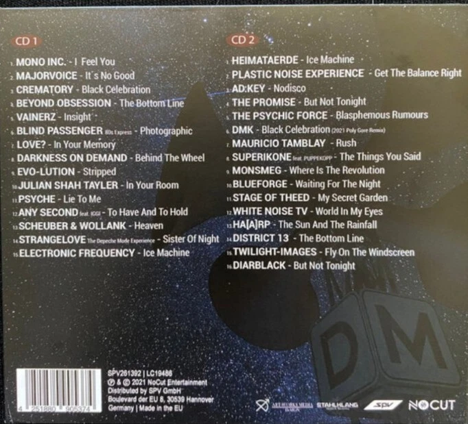 2 CD Depeche Mode Tribute Music For Constructions 40th Anniversary Mono Inc. Neu - Bild 2 von 2