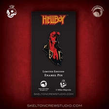 Hellboy/B.P.R.D.: Limited Edition Hard Enamel Hellboy pin!