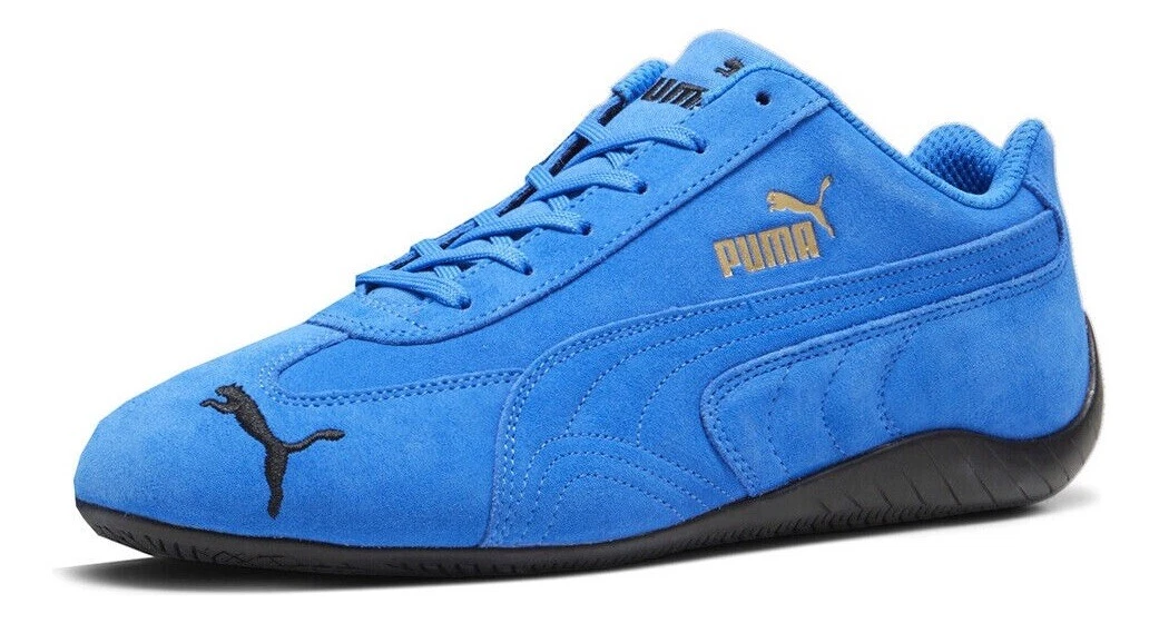 Puma Speedcat Shield Sd Lace Up Blue Sneakers Shoes 387272-06 