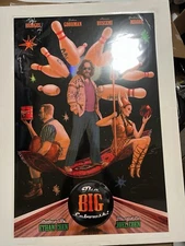 The Big Lebowski 2019 Foil Variant Jonathan Burton 24"x36" #13 of 60 Mint