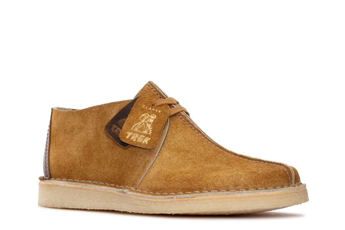 pronunciación por no mencionar Aprendiz NEW CLARKS ORIGINALS DESERT TREK OAK TAN HAIRY SUEDE LEATHER &#034;BANK  ROBBER&#034; SHOES | eBay