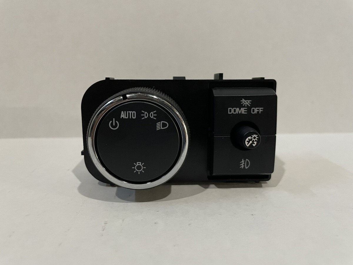 2007-2013 SILVERADO SIERRA TAHOE YUKON HEAD LIGHT SWITCH W/O FOG LIGHTS