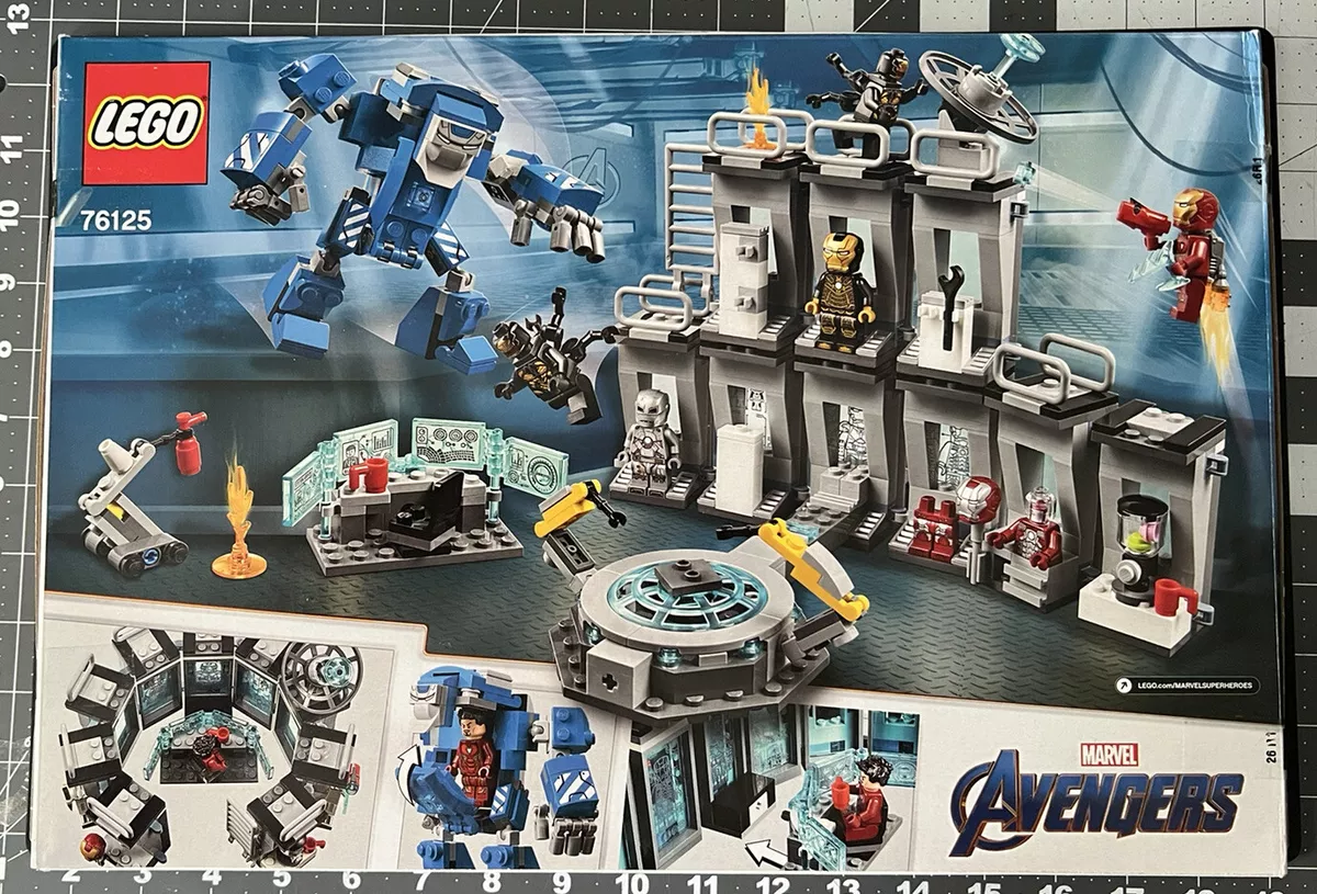 LEGO Marvel Avengers Iron Man Hall of Armor Lab Set (76125)