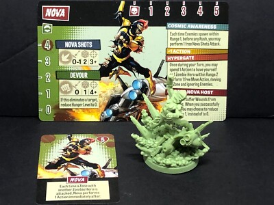 CMON - Kickstarter - Marvel Zombies Zombicide - Zombie Heroes - Nova Figure