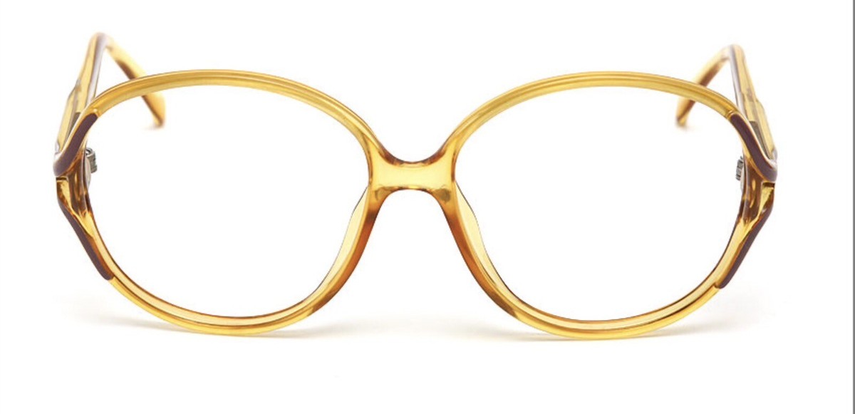 Vintage CHRISTIAN DIOR Ladies CD LOGO Eye Glasses Frame