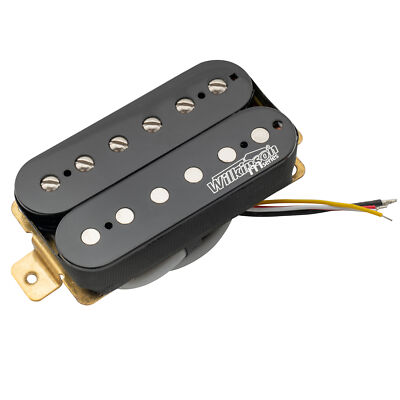 Wilkinson Black Vintage Tone Alnico 5 Open Humbucker 50mm Guitar Neck Pickup