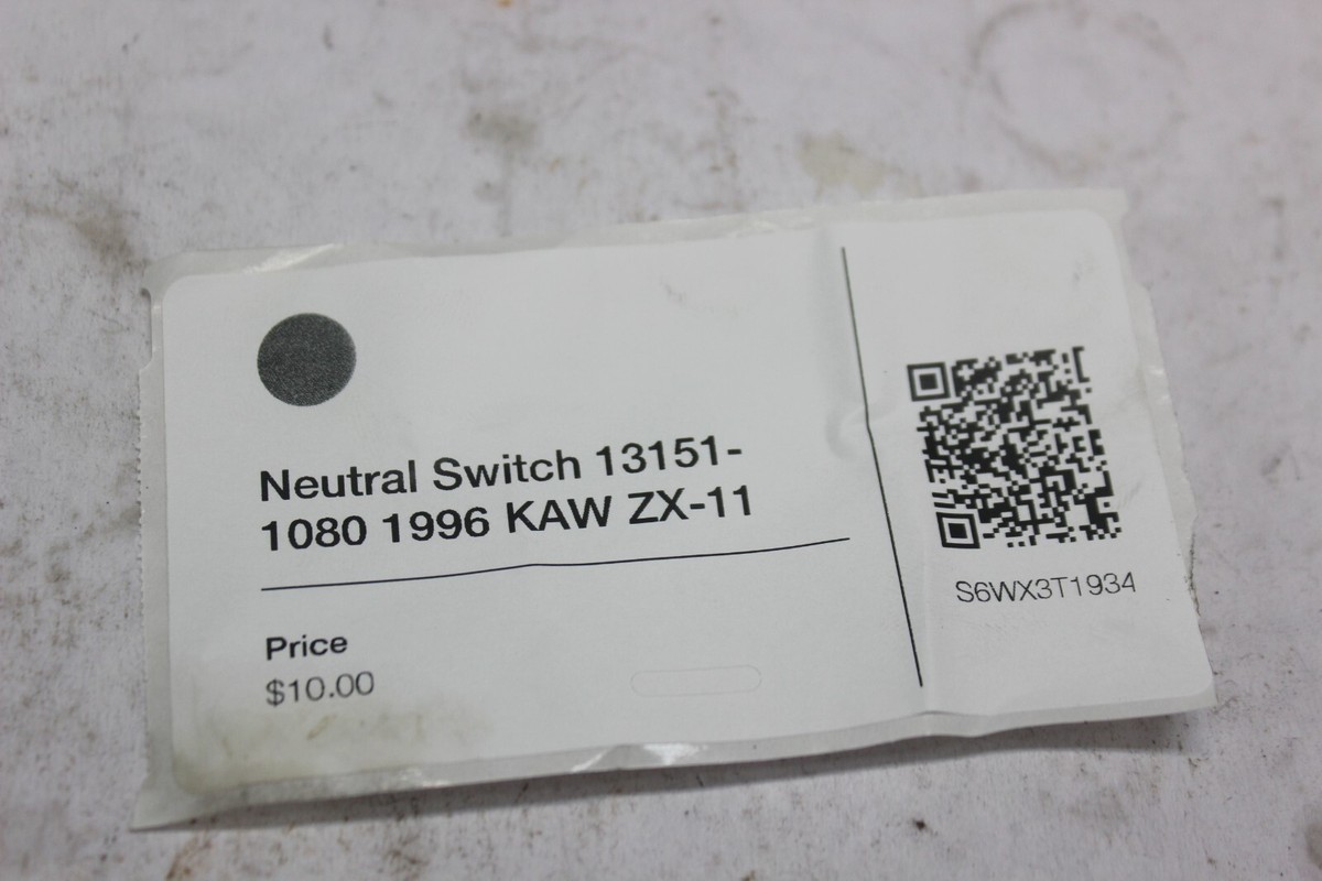 Neutral Switch 13151-1080 1996 KAW ZX-11 | eBay Neutral Switch 13151-1080 1996 KAW ZX-11 | eBay