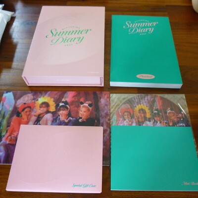 BLACKPINK SOMMERTAGEBUCH 2021 DVD SET MIT FOTOKARTEN ETC SELTEN LIMITIERT