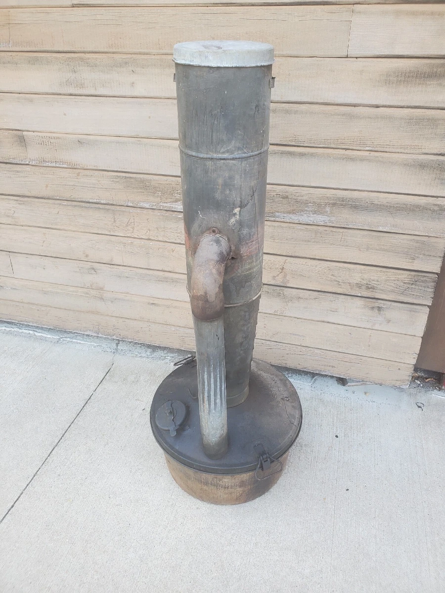 Vintage Smudgepot Heater Hy-low Scheu Products Upland California Fuel  Orchard | eBay