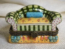 Two's Company Sofa Trinket Box Designed by Shannon McGraw