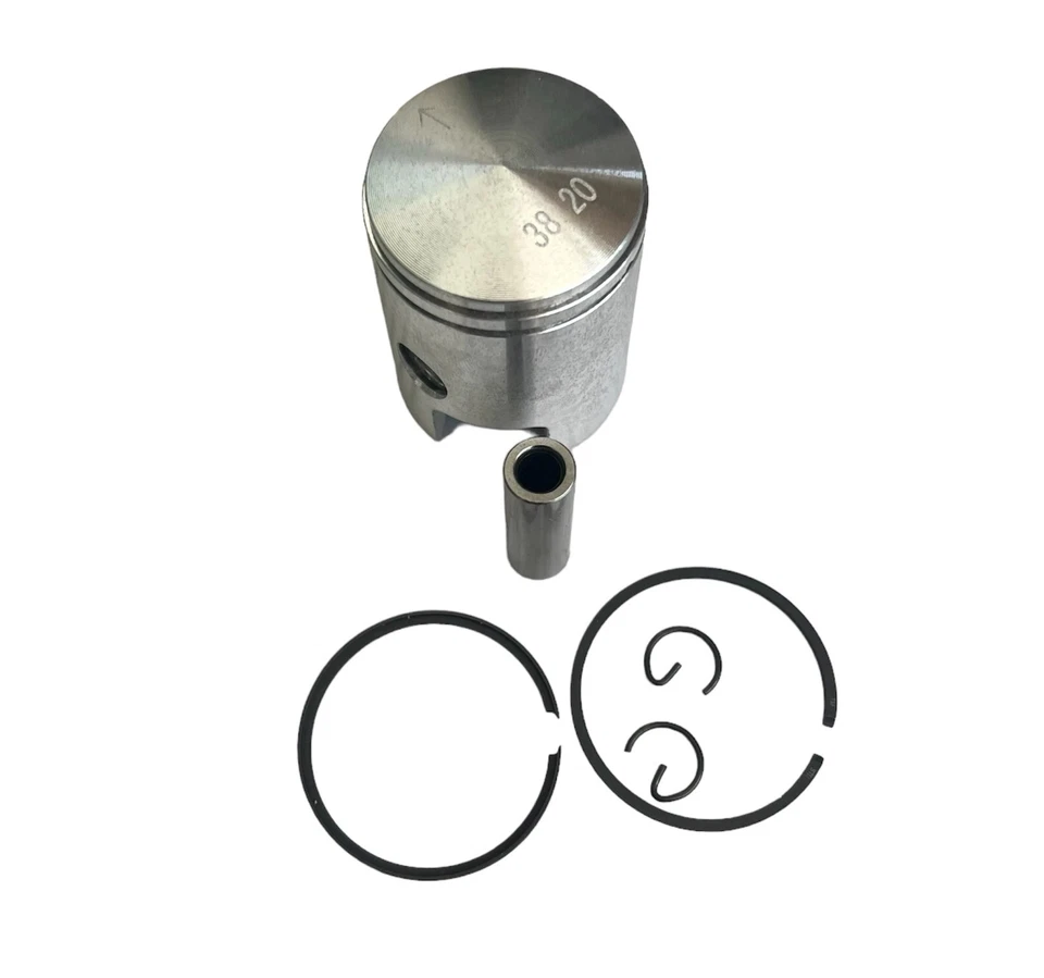 PISTONE COMPLETO DA 38,2 SPINOTTO 10 MOTORE ORIGINALE PIAGGIO CIAO SI BRAVO ECC