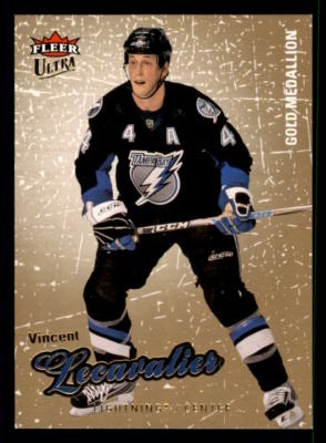 2008-09 Ultra Gold Medallion #82 Vincent Lecavalier Tampa Bay Lightning