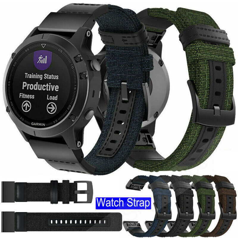 ONECMN Siliconen Smart Horloge Band Armband Bandjes Voor Garmin Fenix 7X 7 6X 6 Pro 3HR Release 22 26mm Quick Easyfit Horlogeband Correa, 26mm Fenix 6X 6XPro, agaat