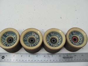 Sector 9 80A Nineball Wheels Set WHITE 69MM sector nine