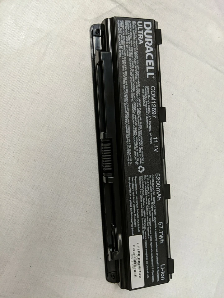 Batería para portátil Duracell Toshiba Satellite C850 Pabas260 Foto 3 de 3