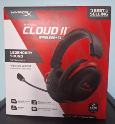 Brand New HyperX Cloud II Wireless Gaming Headset For PC, PS4/PS5