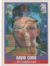 David Cone 3-D Baseball Card 1989 SportFlics #51