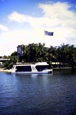 35mm Colour Slide- Houseboat  - Gold Coast  - Qld  1980's